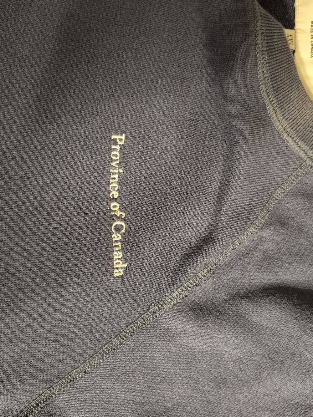 Province of Canada French Terry Crewneck Sweatshirt - Unisex Sizing - Picture 9 of 9